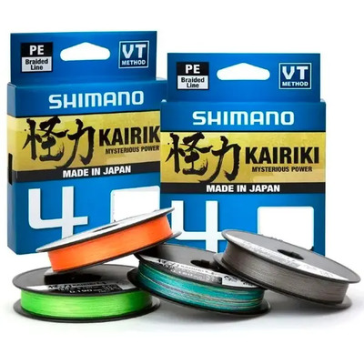Línea Pesca Shimano Kairiki 4 Verde 150m 40lb Verde Intenso | Envío gratis