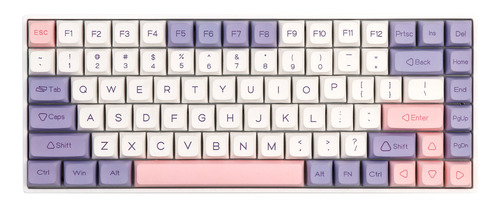 Epomaker-teclado Mecánico Con Cable Ep84 Plus 75% Wisteria S