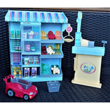 Playset Muñeca Shopping Fun Happy Family Supermarket