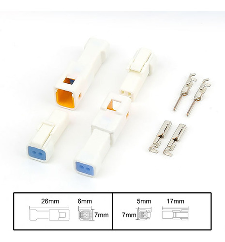 Conector Automotriz 2 Pines  Impermeable