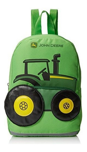 John Deere Boys 'tractor Mochila Para Niños Pequeños, Verd