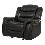 Sillón Reclinable Merit Contemporary Glider, Cuero,