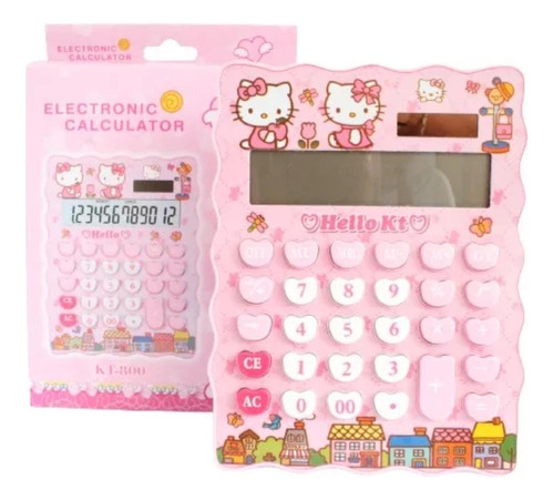 Calculadora Kawaii De Hello Kitty 