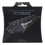 Guitarra Eléctrica Ibáñez - Cuerdas Super Light Gauge (iegs6