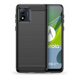 Funda Fibra De Carbono Compatible Con Motorola Moto E13
