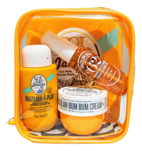 Kit De Viaje Brazilian Bum Bum Jet Set Sol De Janeiro