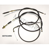 Kit Chicotes Motocarro Clutch Acelerador Freno 