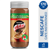 Nescafe Dolca Suave 170g Cafe Instantaneo Envase Vidrio X1 