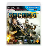 Jogo Seminovo Socom 4 U.s. Navy Seals Ps3