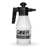 Pulverizador Fumigador Giber Pro 1,5lts Presion - Prestigio Color Blanco / Negro