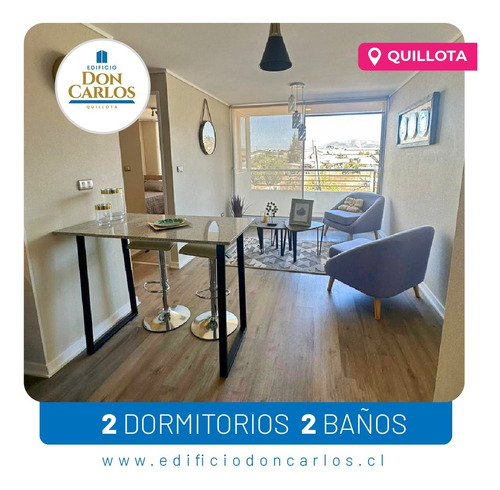 Departamento Nuevo Totalmente Equipado En Quillota