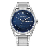 Citizen Reloj Clasico Eco-drive Para Hombre Con 3 Manecillas