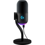 Micrófono Logitech Yeti Gx Rgb Con Cápsula Dinámica