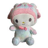 Muñeco Peluche My Melody Traje Oso 45 Cm Altura Sanrio