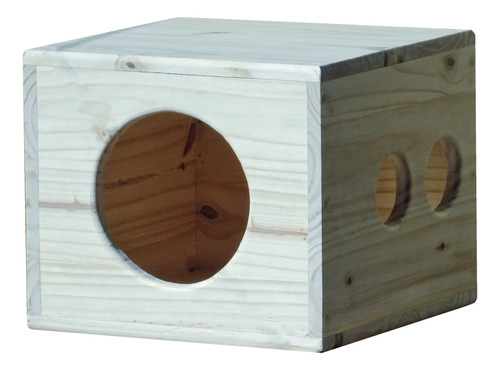 Cama Cucha Cubo Gato Mascota X4 Unidades