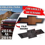 Emblema Para Parrilla Chevrolet Cheyenne Silverado 2016-2019