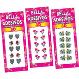 Adesivos De Unha 3d Com Joias Bella Adesivos + Brinde