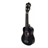 Outlet Ukelele Parquer Custom Negro 