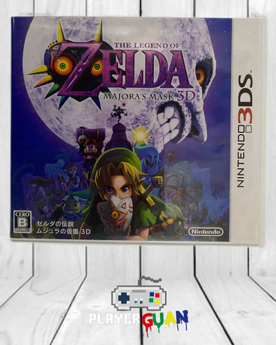 The Legend Of Zelda Majoras Mask 3ds Edicion Japonesa
