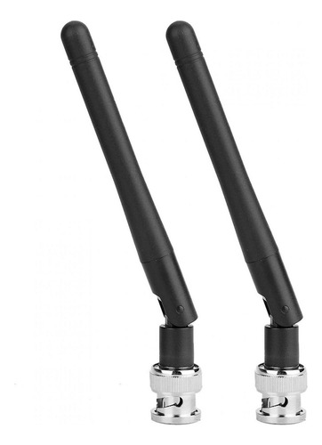 2pcs Uhf Antena Com Conector Bnc Para Sennheiser Ew100