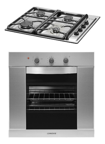 Combo15 Gas Longvie Horno H1900xf + Anafe A6600xf