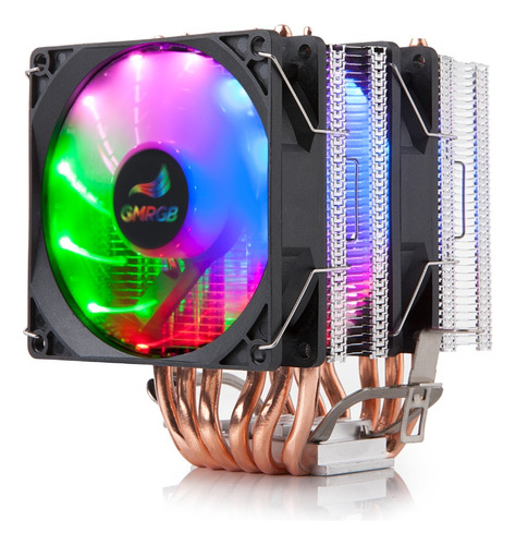 6 Heat Pipes Cpu Cooler 4 Pin Pwm Rgb Lga 2011/2011-3 X79