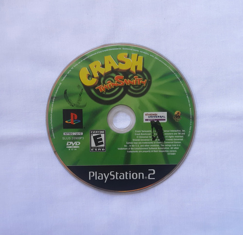 Crash Twinsanity Ps2 Solo Disco Físico Usado