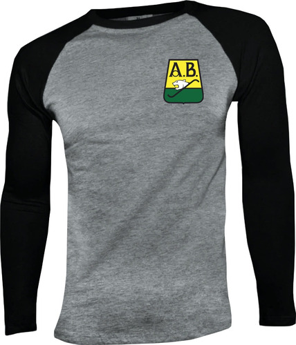 Camiseta Atletico Bucaramanga Manga Larga Camibuso Raglan