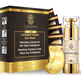 Kit Crema De Perlas Coreanas Y Parches 24k Contorno De Ojos