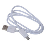 Cabo Micro Usb Galaxy Sm-g930f Branco