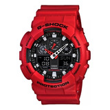 Relógio Casio Masculino G-shock Ga-100b-4adr Original Nf