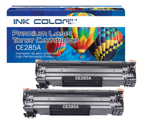 2 Toner Genérico Para Ce285a 85a P1102w P1102 M1139 M1214nfh