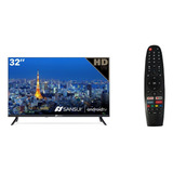 Pantalla Smart Tv Sansui 32hd Smx-32v1ha Control De Voz