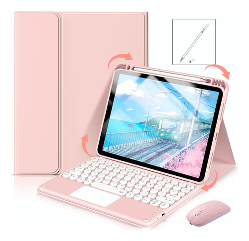 Funda Teclado Táctil Mouse Para iPad 10ª Gen 10.9''  A2696