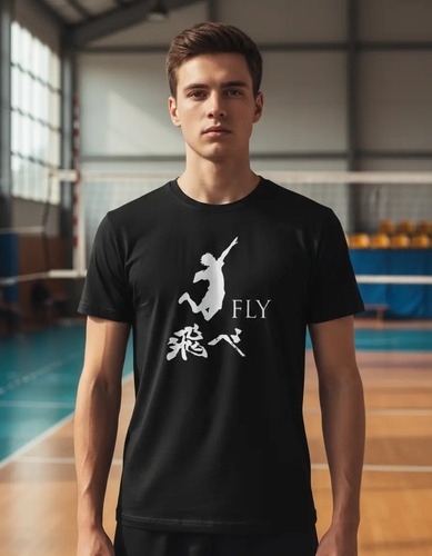 Fly Playera Haikyuu Anime Otaku Friki | Meses sin interés