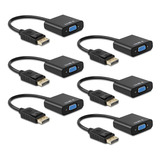 Adaptador Displayport (dp) A Vga, Convertidor Dp A Vga Macho