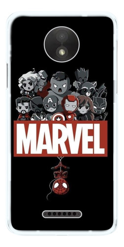 Capinha Compatível  Marvel Heróis - Motorola