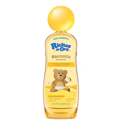 Shampoo Ricitos De Oro Manzanilla 800 Ml