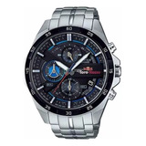 Relógio Casio Edifice Efr-556tr Toro Rosso Red Bull Original Cor Da Correia Azul Cor Do Bisel Azul Cor Do Fundo Azul