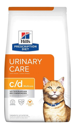 Hills Alimento Gato C/d Urinary 3.9 Kg - Prescription Diet - Nuevo Original Sellado