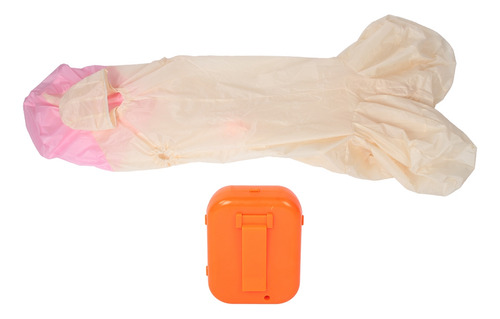 Vestido Inflable De Poliéster, Divertido Disfraz Genital Par