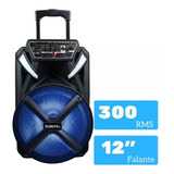 Caixa Amplificada Sumay Xprime 600w 12 Pol Bluetooth Usb Mic