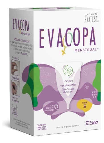 Evacopa Copa Menstrual T 3 Mayor De 35 Años