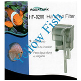 Filtro Externo Aquatank Hf-0200 200l/h Aquários Até 30l 110v