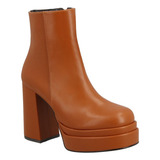 Botin Miracol 5500 Sintetico Tacon Cuadrado Alto 11cm  23/26