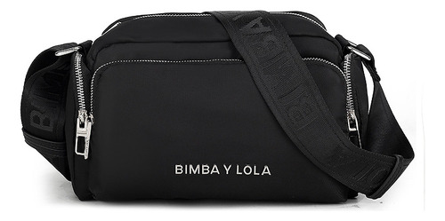 Bolsa Bandolera Bimba Y Lola Marca Española D/nailon P/mujer