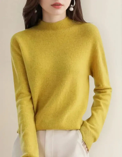 Jersey High Cashmere Mujer Lana Merino
