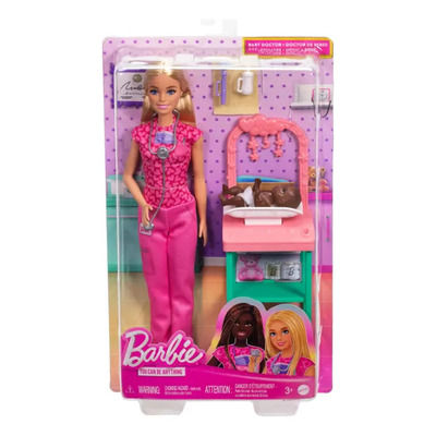 Muñeca Barbie Baby Doctora Pediatra Jcr72 | Meses sin interés