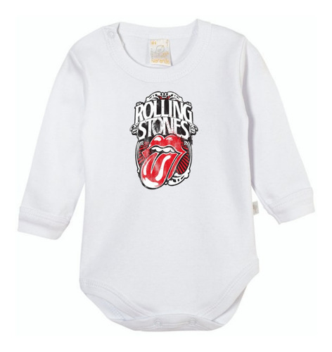 Bodys Estampado Personalizado Rock - Rolling Stones 