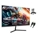 Monitor Sansui 24 Pulgadas 100 Hz Ips Usb Tipo-c Fhd 1080p P